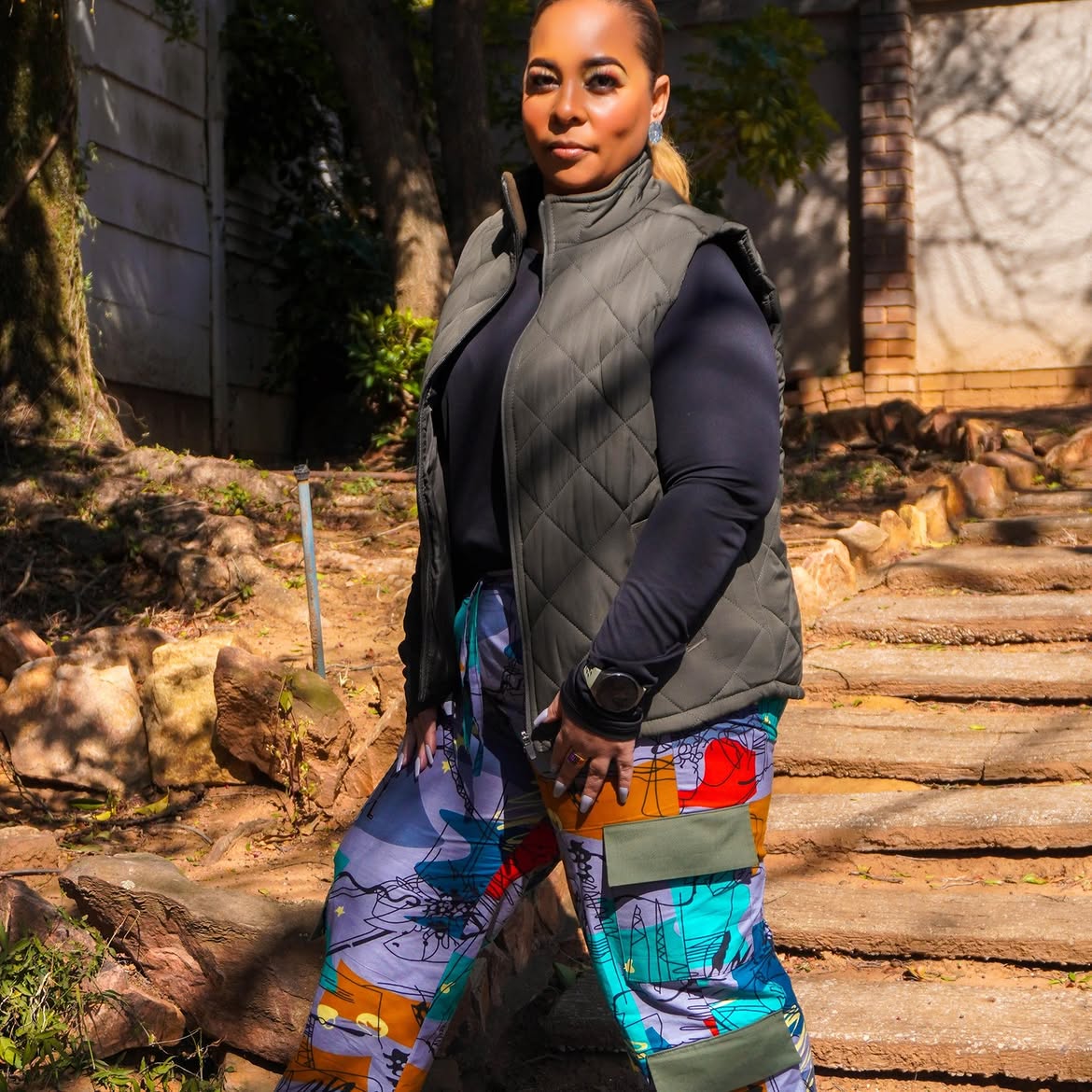 Sunset fashion portrait